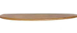 Light en Living Wandplank 70x17x3 cm GINOSU olie bruin