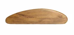 Light en Living Wandplank 70x17x3 cm GINOSU olie bruin