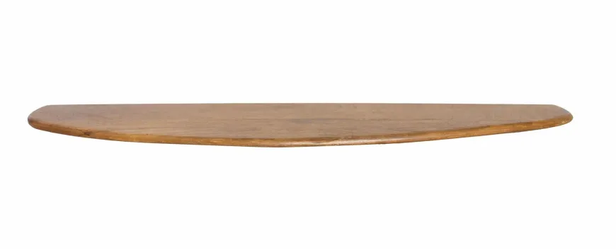 Light en Living Wandplank 80x20x3 cm GINOSU olie bruin