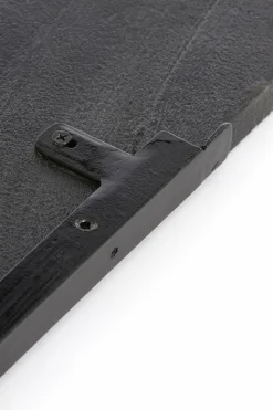 Light en Living Wandplank 90x19x2 cm GINOSA hout mat zwart