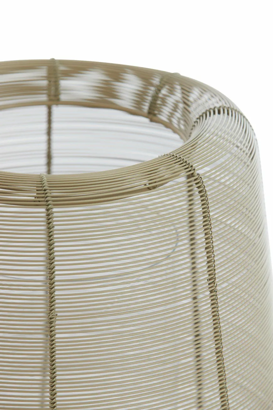 Light en Living Windlicht Ø28x29 cm ADETA mat zand