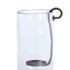 Light en Living Windlicht 23X18X33 cm DOLEGA glas helder+donkerbruin