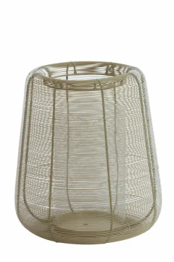 Light en Living Windlicht Ø32x35 cm ADETA mat zand