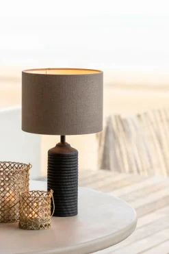 Light en Living Windlicht OSANI bamboe naturel Ø15x16 cm