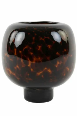 Light en Living Windlicht Ø21x21 cm ELIA glas bruin-d.bruin