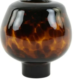 Light en Living Windlicht Ø16x17 cm ELIA glas bruin-d.bruin