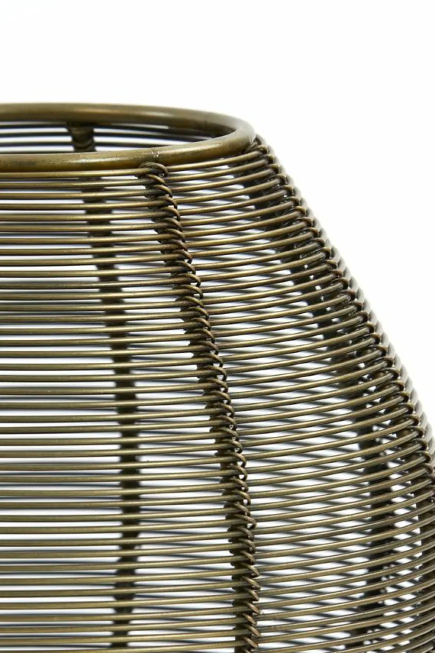 Light en Living Windlicht Suneko antiek brons - 2 maten