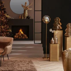 Light en Living Zuil 30,5x30,5x60 cm ALURIO antiek brons