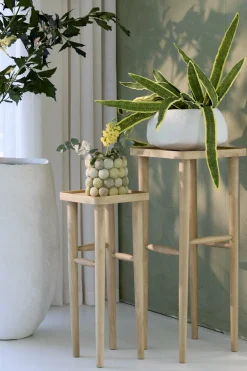 Light en Living Zuil 42x42x100 cm QIANO mango hout naturel