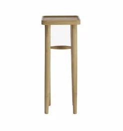 Light en Living Zuil 32x32x80 cm QIANO mango hout naturel