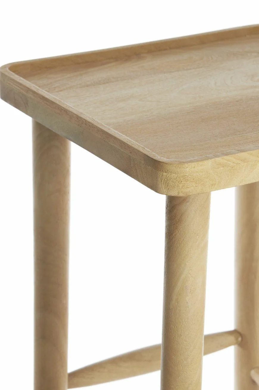 Light en Living Zuil 32x32x80 cm QIANO mango hout naturel