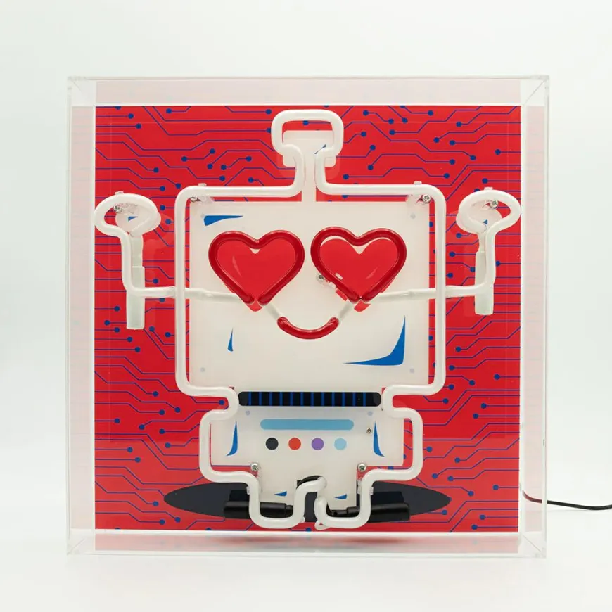 Locomocean Neon lichtbord Robot