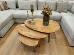 Nijwie Hamburg salontafel ovaal groot 98 cm