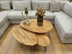 Nijwie Hamburg salontafel ovaal groot 98 cm