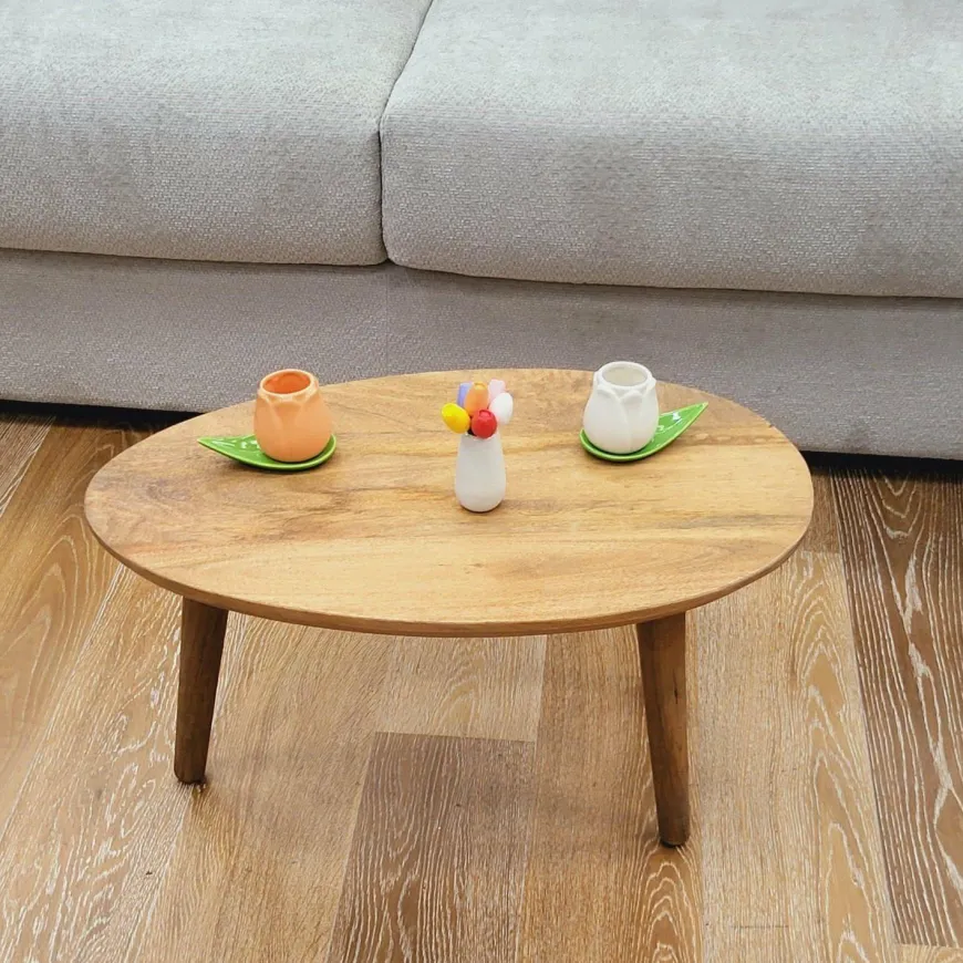 Nijwie Hamburg salontafel ovaal klein 60 cm