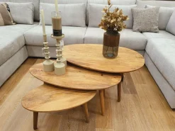 Nijwie Hamburg salontafel ovaal medium 88 cm