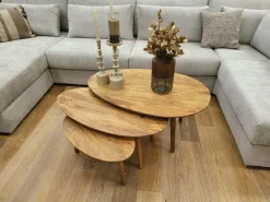 Nijwie Hamburg salontafel ovaal medium 88 cm