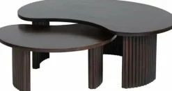 Nijwie Salontafel Firenze - boonvormig - 125 cm