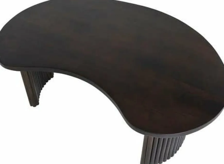 Nijwie Salontafel Firenze - boonvormig - 125 cm