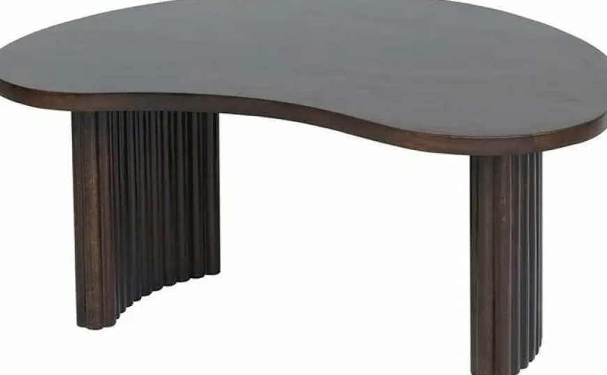 Nijwie Salontafel Firenze - boonvormig - 85 cm