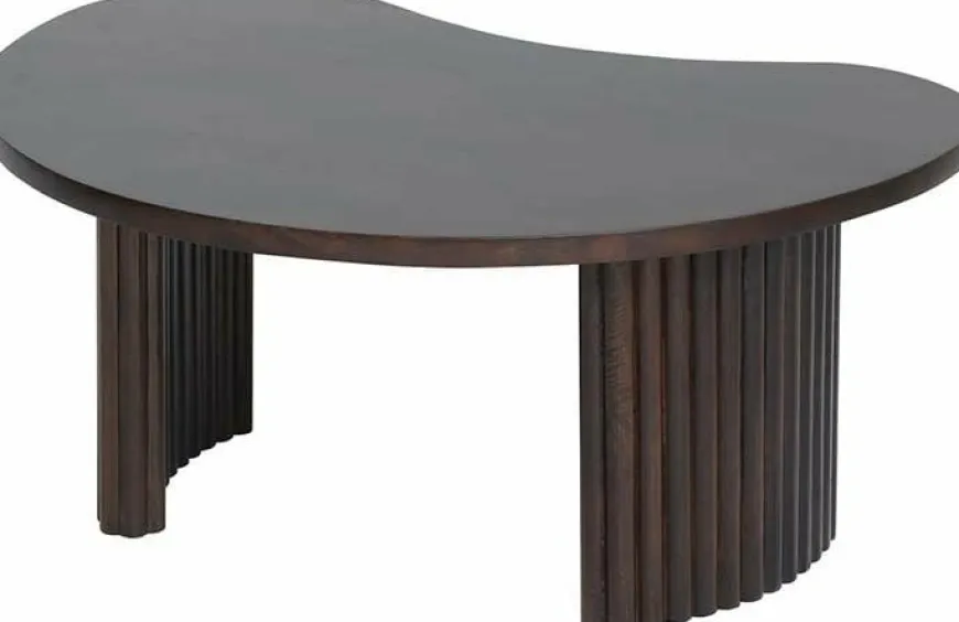 Nijwie Salontafel Firenze - boonvormig - 85 cm