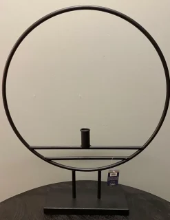 Parlane Kandelaar 58x8x44,5 cm HOOP zwart