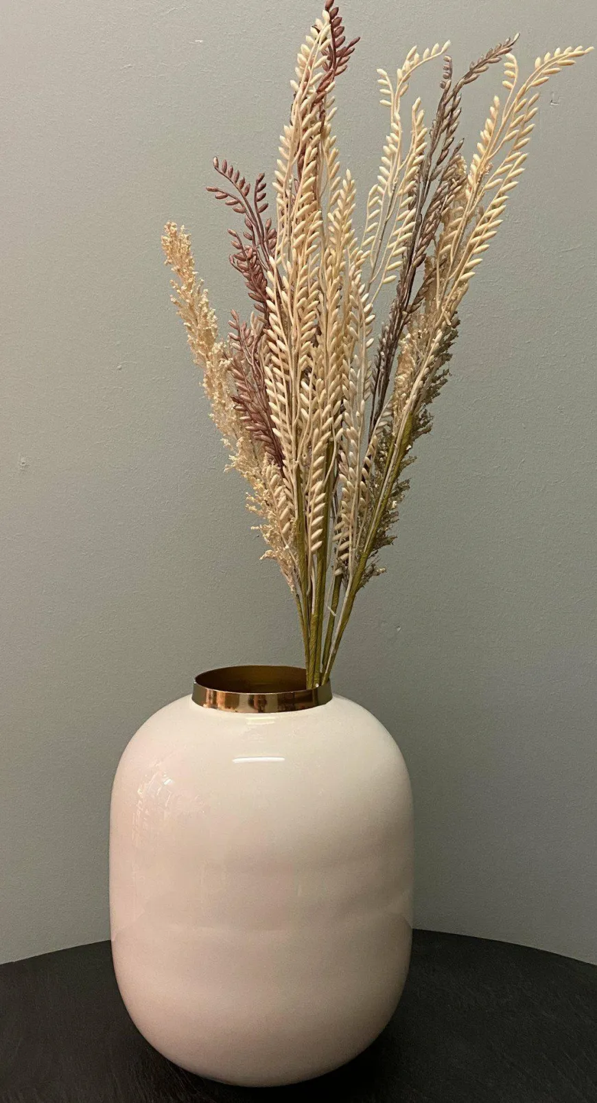Parlane Ornament 10x2x53 cm WILD GRASS ivoor-roodbruin-groen