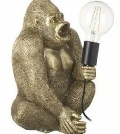 Parlane Tafellamp 26x25x38 cm ELTON THE GORILLA goud