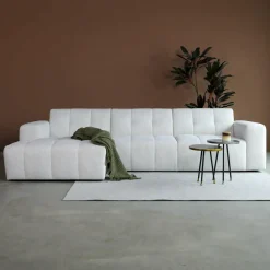 Pepp Interiors Bank Wave 2.5 zits met chaise longue links modesto 492