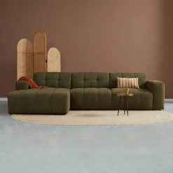 Pepp Interiors Bank Wave 2.5 zits met chaise longue links modesto 484