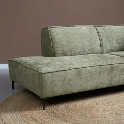 Pepp Interiors Hoekbank River - Ottoman links - Majestic 607