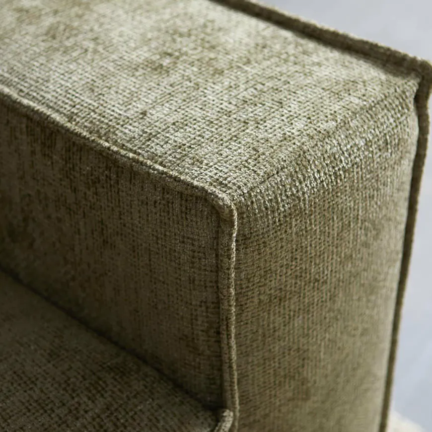 Pepp Interiors Hoekbank River - Ottoman links - Majestic 607
