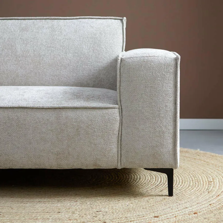 Pepp Interiors Hoekbank River - Ottoman links - Majestic 603