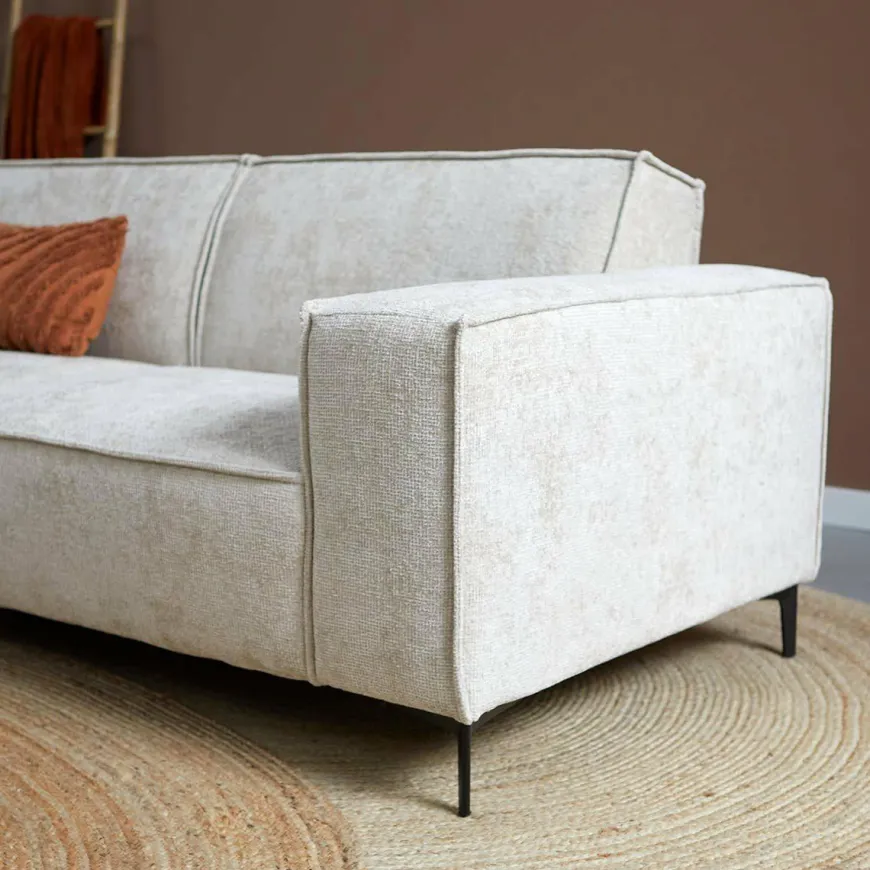 Pepp Interiors Hoekbank River - Ottoman links - Majestic 603