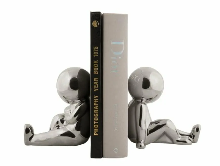 Present Time Boekenstandaard Joey Chrome