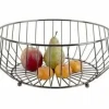 Present Time Fruitschaal Linea Kink groot gun metal