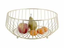 Present Time Fruitschaal Linea Kink groot goud