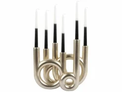 Present Time Kandelaar Rings groot - Metallic Goud