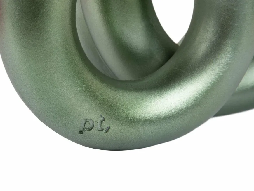 Present Time Kandelaar Rings medium - Metallic Jungle groen
