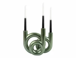 Present Time Kandelaar Rings medium - Metallic Jungle groen