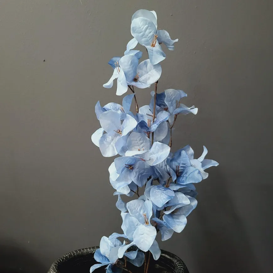 Present Time Kunsttak Flower Stem blauw