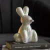 Present Time Ornament Balloon Bunny wit parelmoer