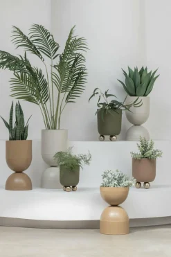 Present Time Plantenpot Tonar XL zacht warm grijs