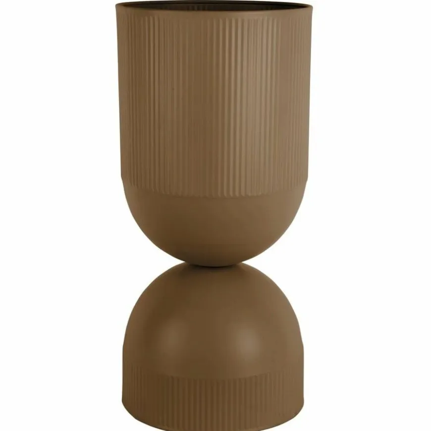 Present Time Plantenpot Tonar XL mocca bruin