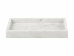 Present Time Schaal Marble Medium wit