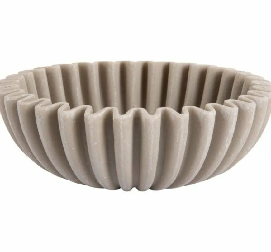 Present Time Schaal Wave medium licht grijs