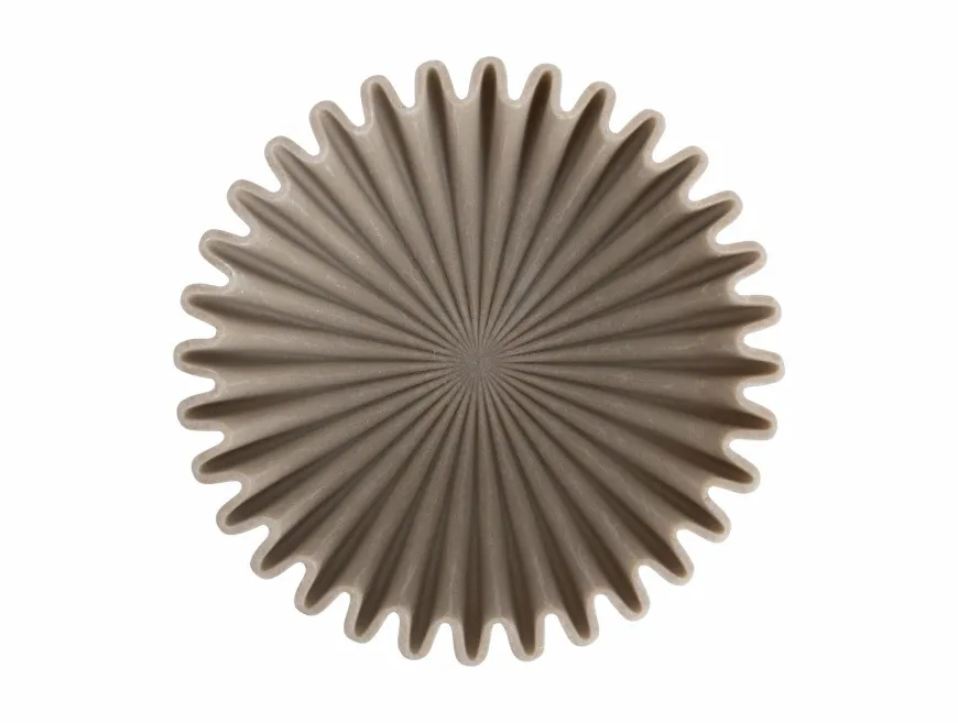 Present Time Schaal Wave medium licht grijs
