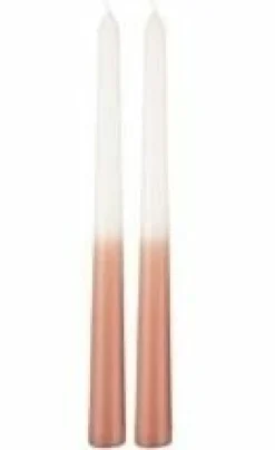 Present Time Set kaarsen Ombre roze