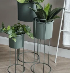 Present Time Set plantenpotten Essence rond junglegroen