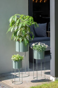 Present Time Set plantenpotten Essence rond junglegroen